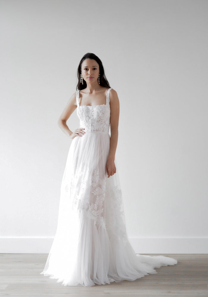 asteria dress Fabricated in an array colors and gingham to fit your mood. Asteria Wedding Dress Bridal