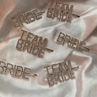 Bride & Team Bride Hair Clips