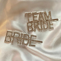Bride & Team Bride Hair Clips
