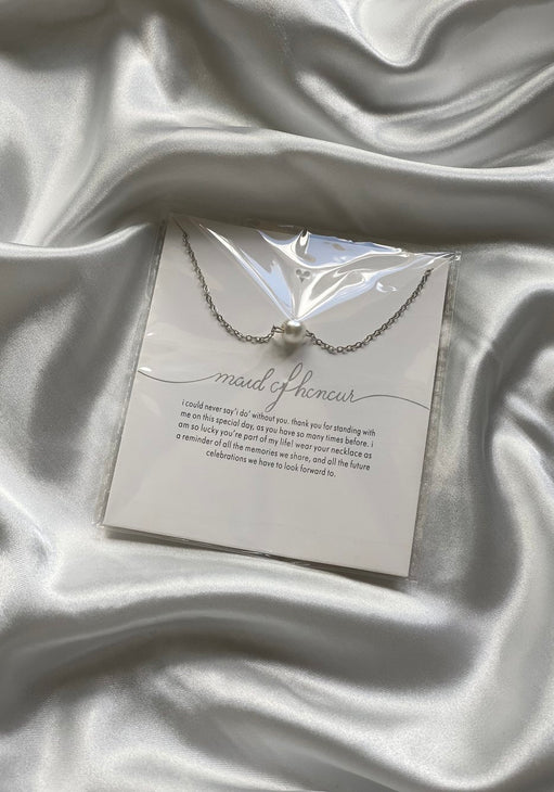 Bridal Party Pearl Necklace